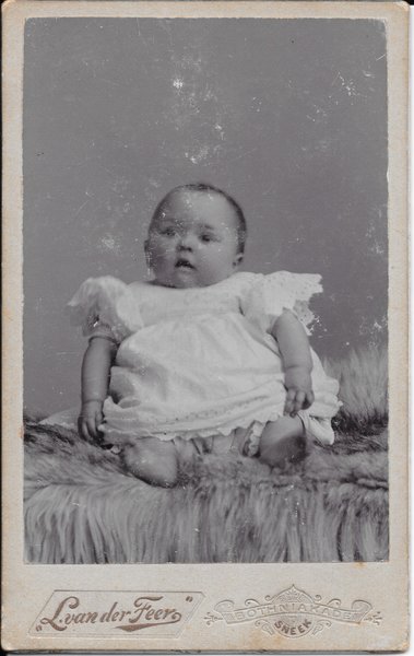 Wiegertje RIJPKEMA omstreeks 1908